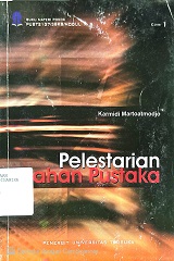 PELESTARIAN BAHAN PUSTAKA